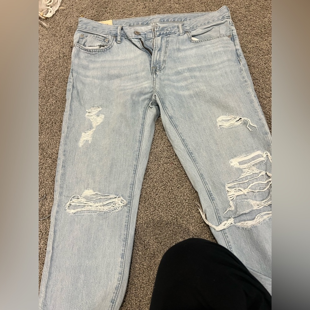 Mens ripped jeans
